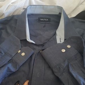 Nautica men's dress shirt